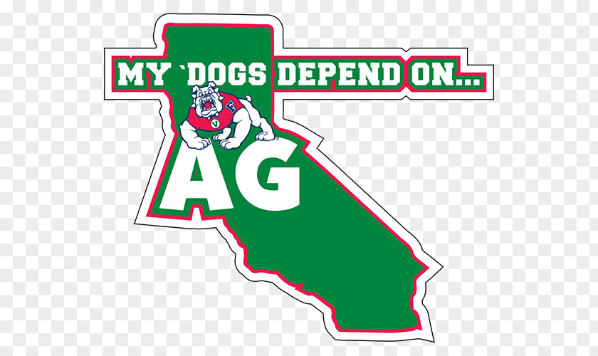 Depend California State University, Fresno Bulldogs Men's Basketball Decal Sticker PNG