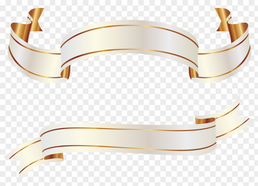 Gold Banner Cliparts Clip Art PNG