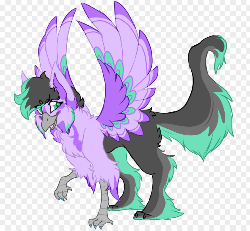 Gryphon Clip Art Illustration Mammal Feather Legendary Creature PNG