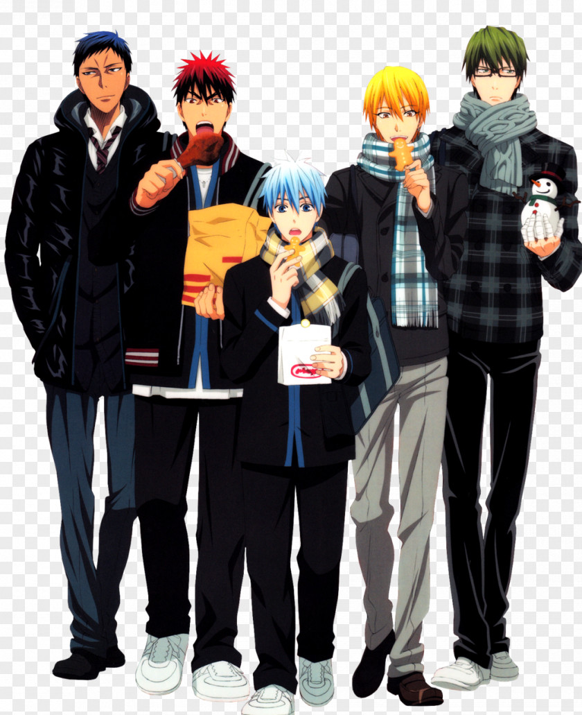 Kuroko No Basuke Tetsuya Shintaro Midorima Ryota Kise Taiga Kagami Seijūrō Akashi PNG