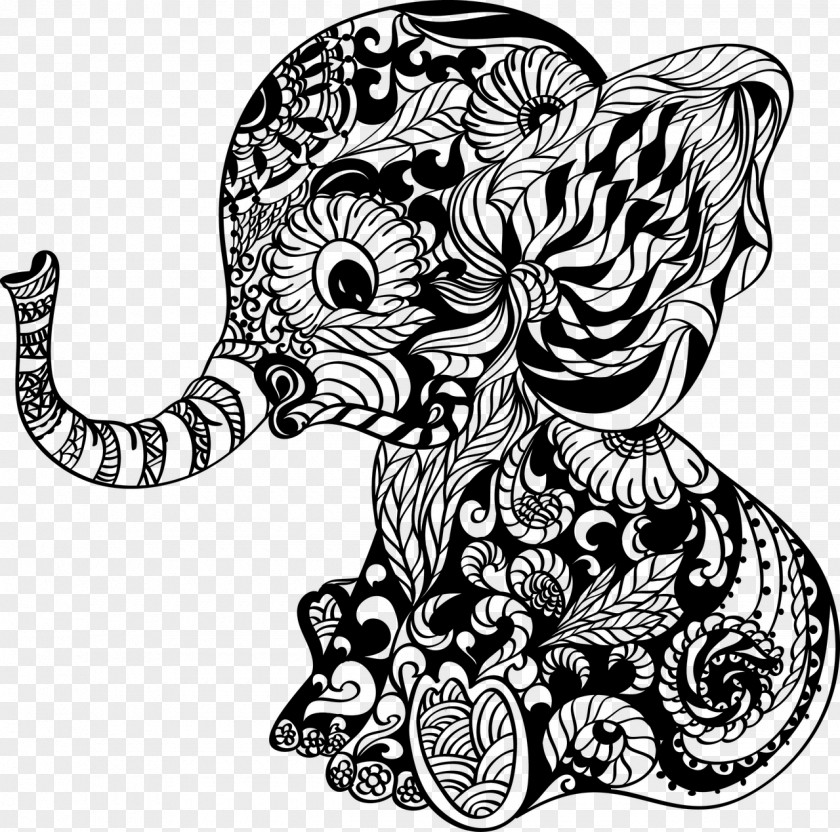 Elephant Foot Yam Growth Clip Art Mandala PNG
