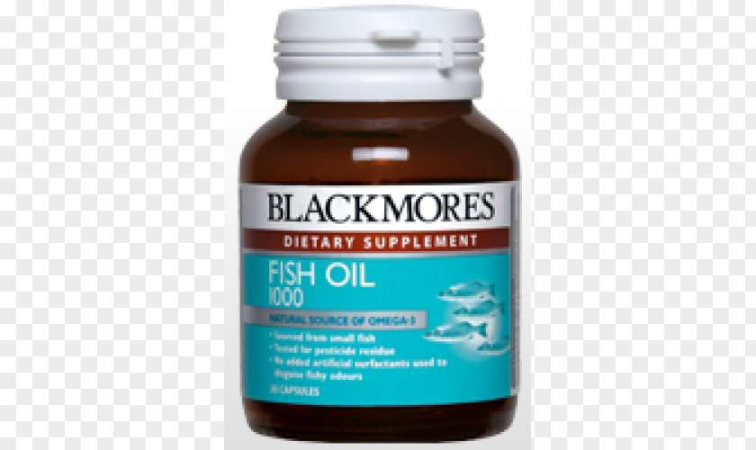 Oil Dietary Supplement Fish Blackmores Omega-3 Fatty Acids PNG