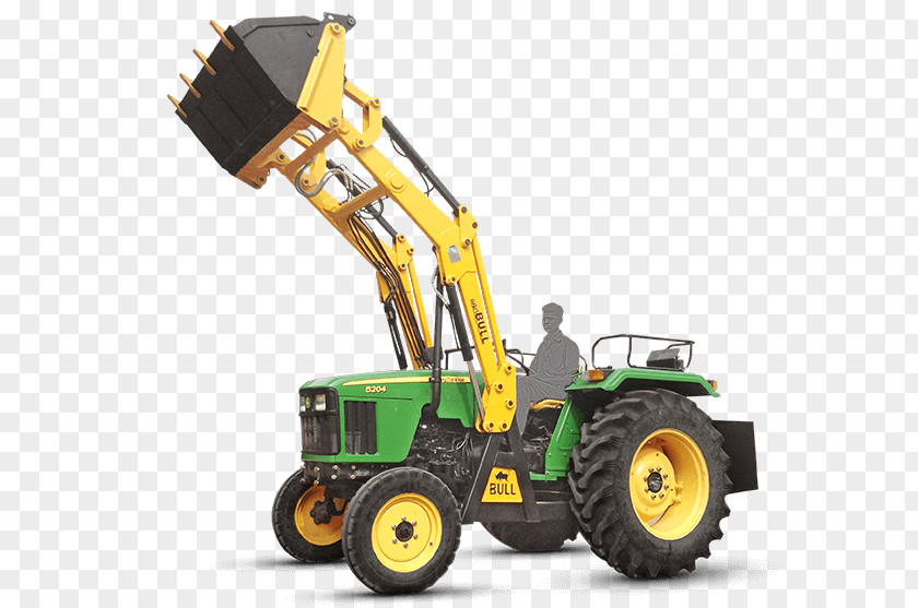 Tractor Bull Machines Pvt Ltd Heavy Machinery Loader PNG