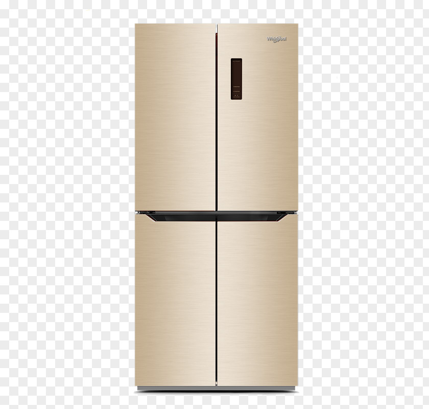 Four Door Refrigerator Sliding Glass Home Appliance PNG