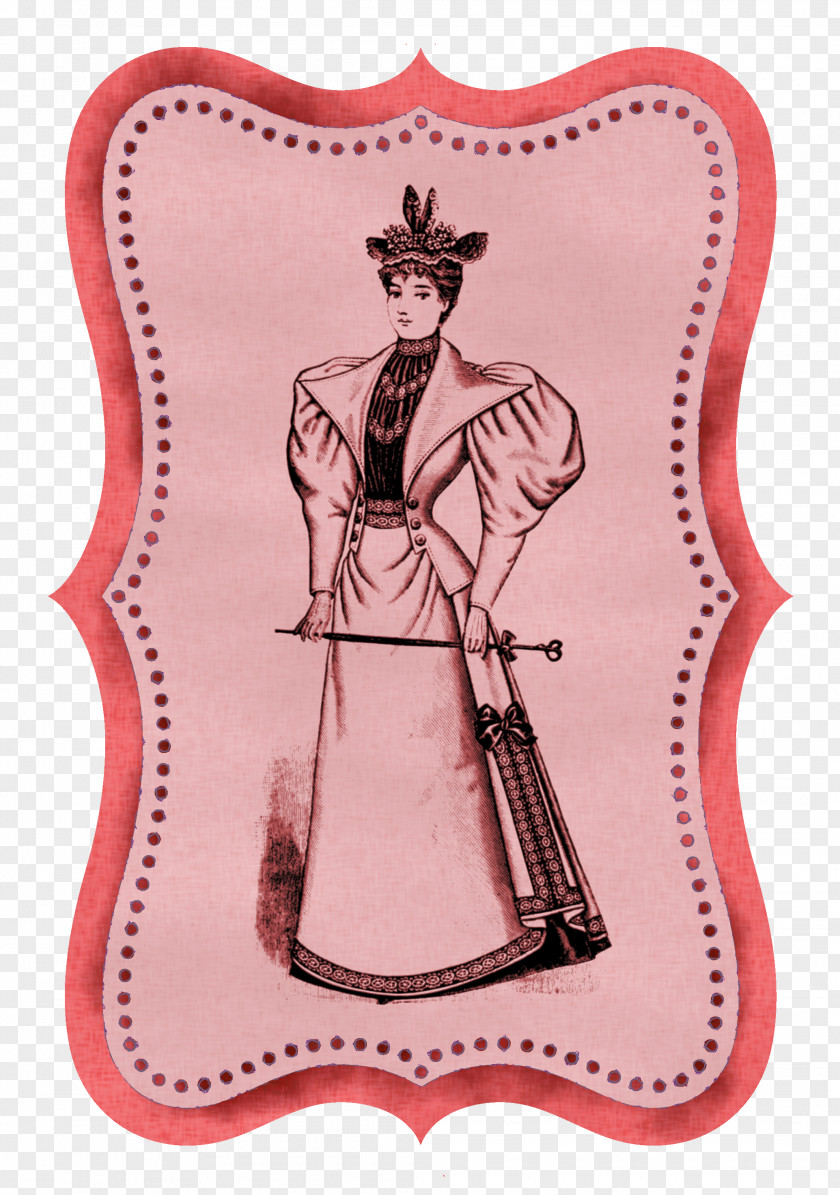 Paper Vintage Clothing Craft Clip Art PNG