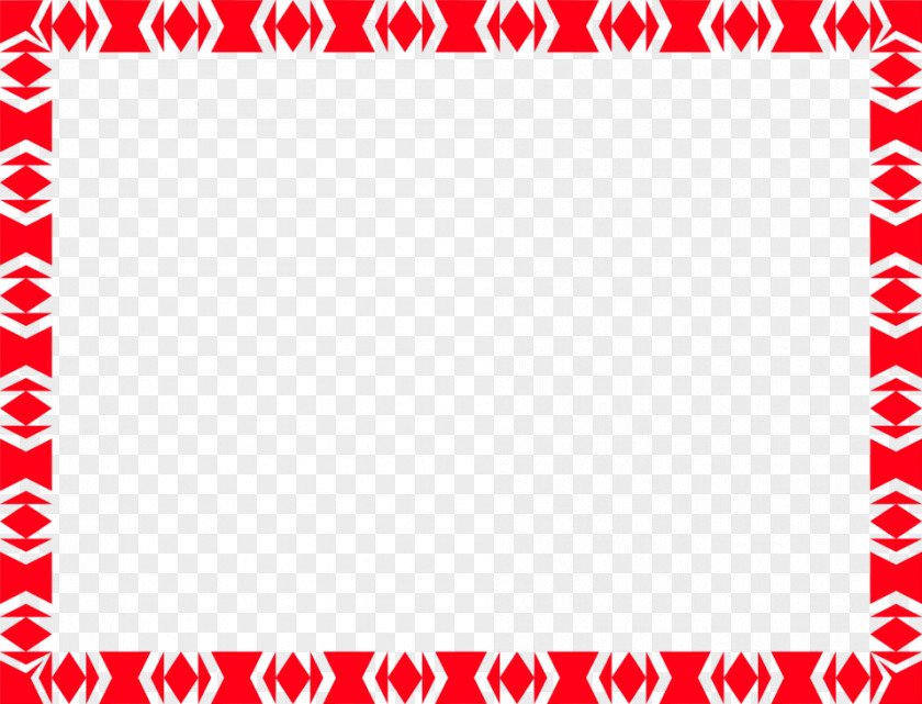 Red Border Frame File Picture Clip Art PNG