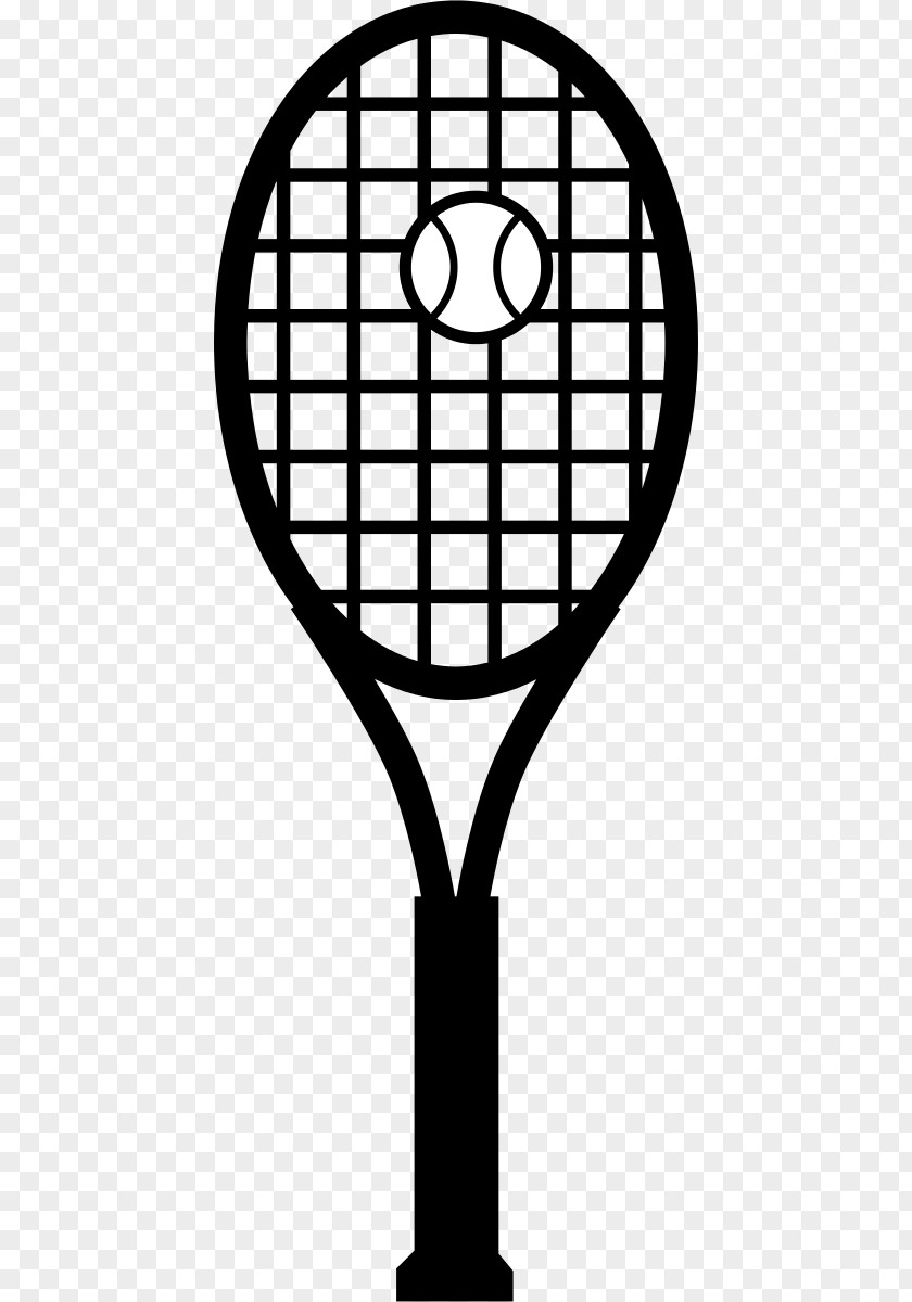 Tennis Raquet And Ball Rakieta Tenisowa Racket Clip Art PNG