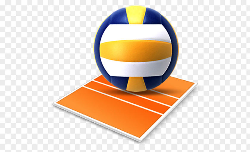 Volleyball Brand Product Design PNG