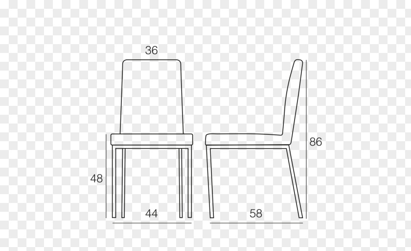 Chair Paper Drawing White PNG
