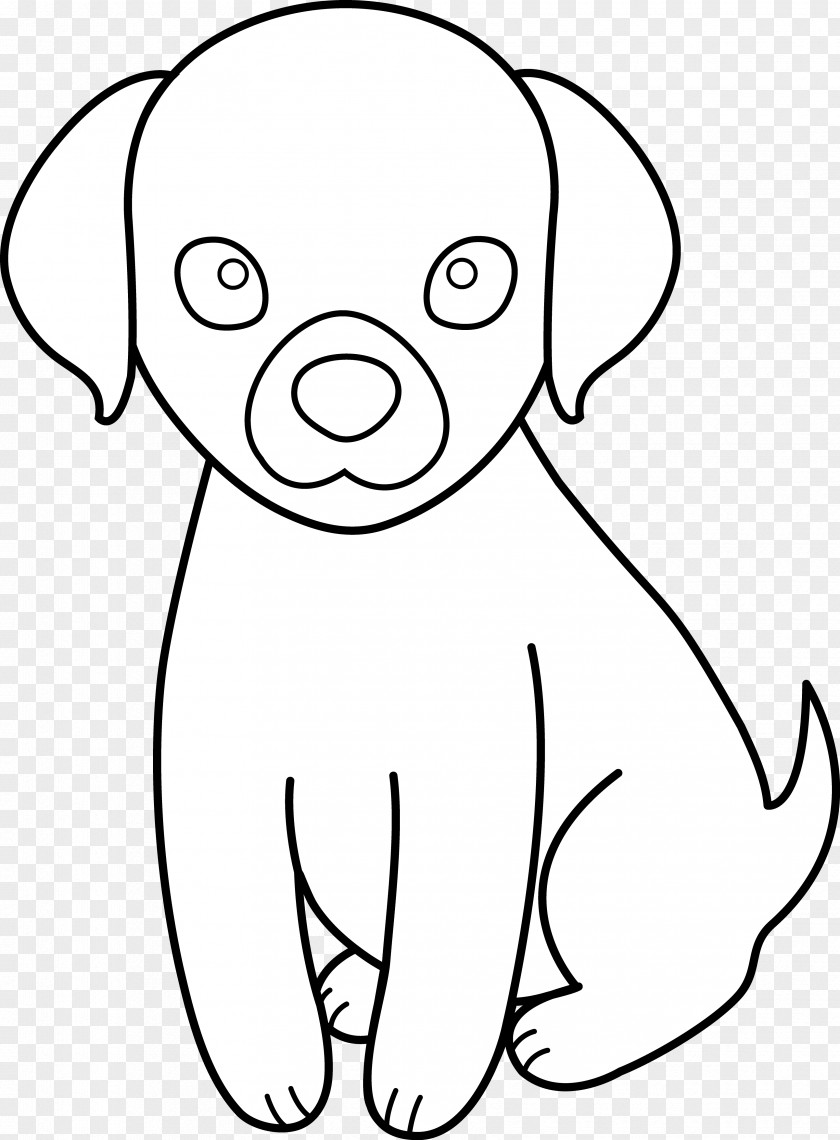 Dog Line Art Puppy Drawing Clip PNG