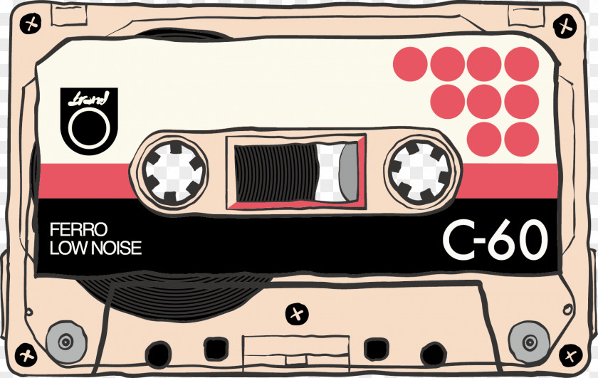 Music Tapes PNG tapes, white and gray C-60 cassette clipart PNG