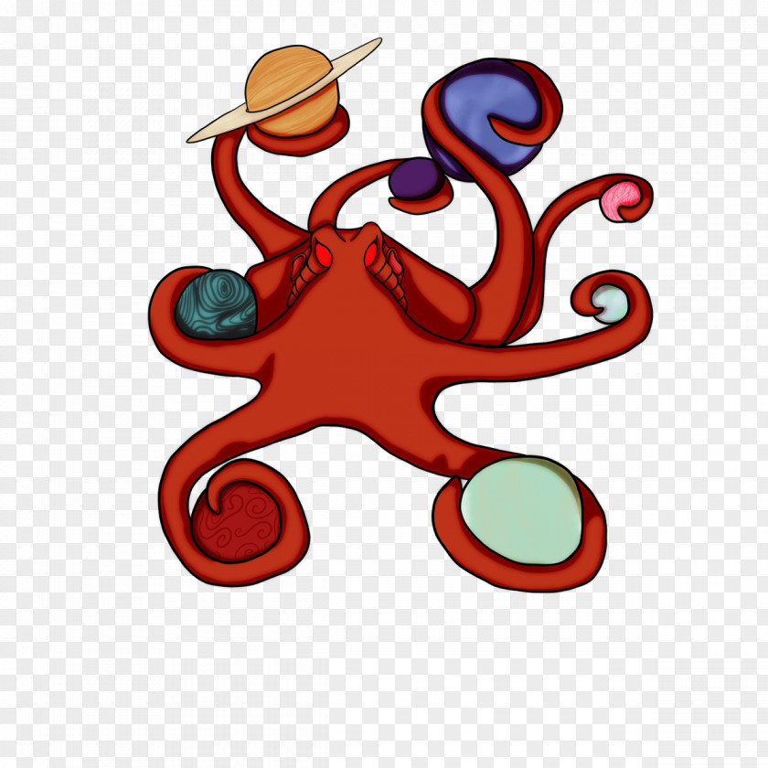 Octopus Vector Clip Art Product Line PNG