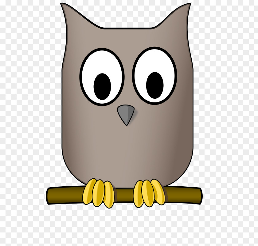 Owl Bird Of Prey Image Vector Graphics PNG