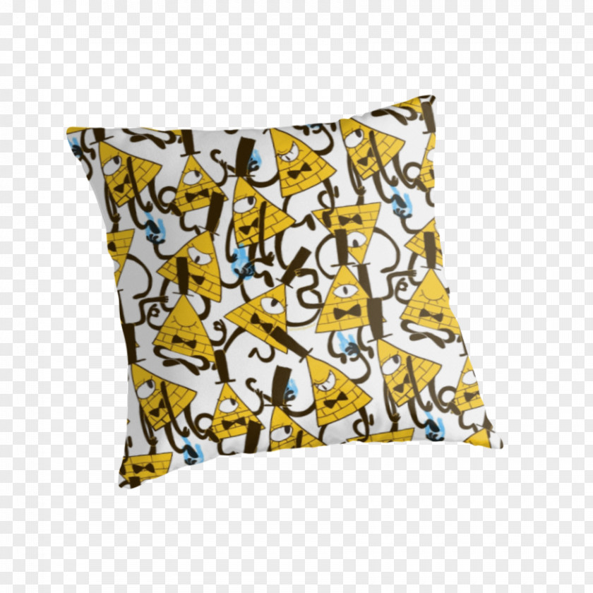 Pillow Cushion Throw Pillows Bill Cipher Textile PNG