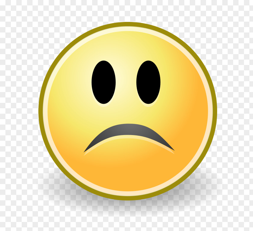 Sad Smiley Emoji Emoticon Sadness Clip Art PNG