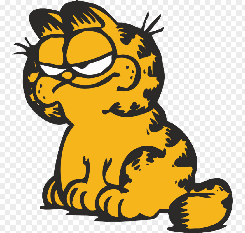 Garfield Cartoon Clip Art PNG
