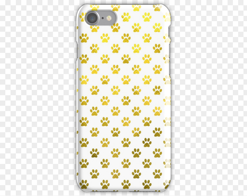 Gold Dots IPhone 5c 6 Paw Sticker Text Messaging PNG