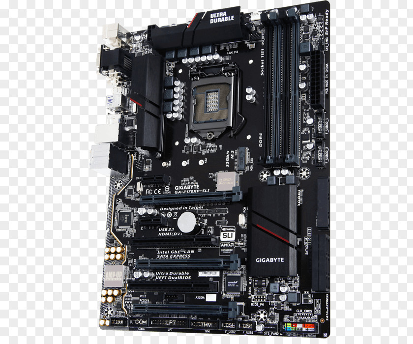 Intel LGA 1151 Motherboard Scalable Link Interface Gigabyte Technology PNG