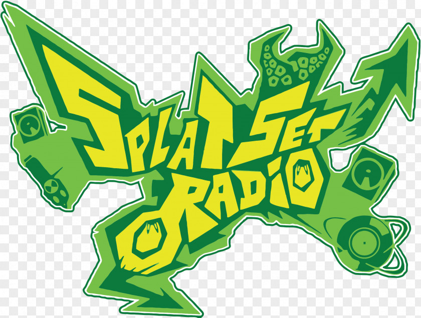 Jet Set Radio Future Splatoon HD Video Game PNG