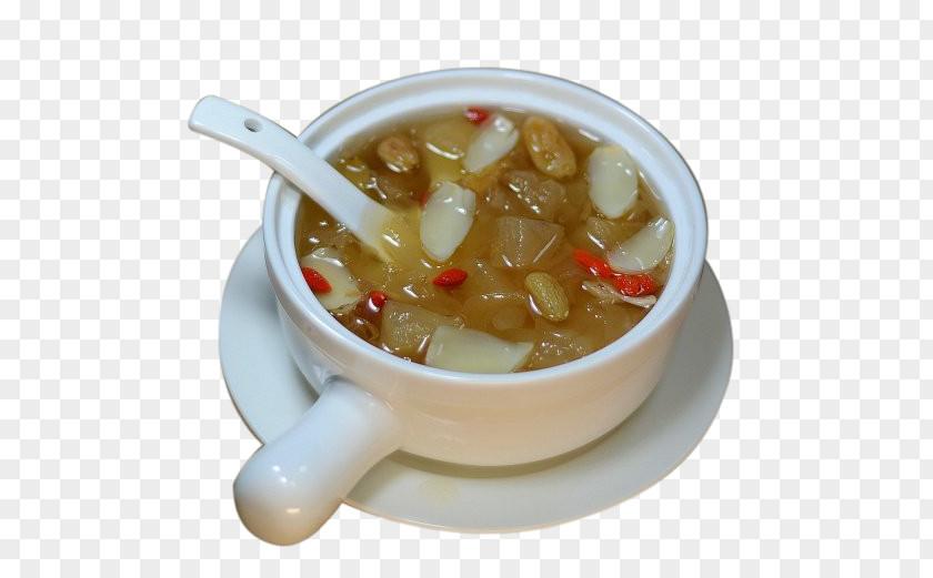 Lily White Fungus Stew Sydney Rock Candy Soup Tong Sui Tremella Fuciformis Congee PNG