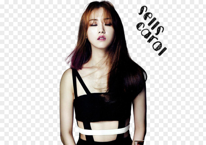 Model Heo Ga-yoon 4Minute Photo Shoot Hair PNG