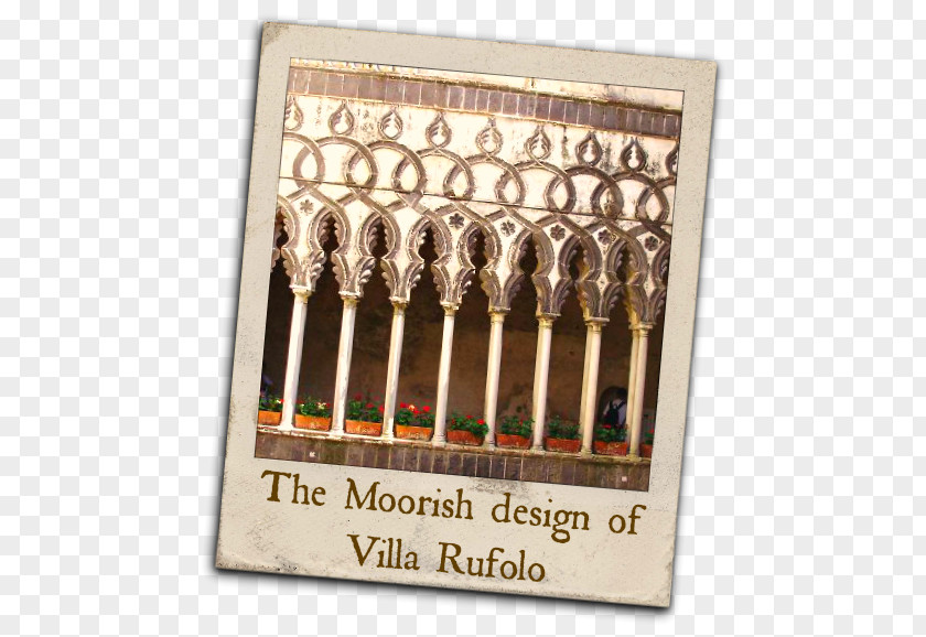 Palace Arch Villa Rufolo Metal PNG