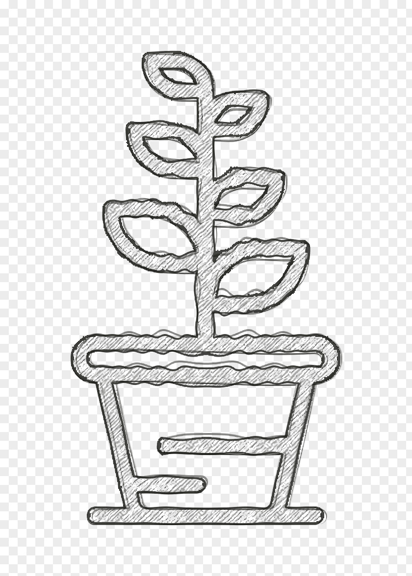 Plant Icon Botanic Home Decoration PNG