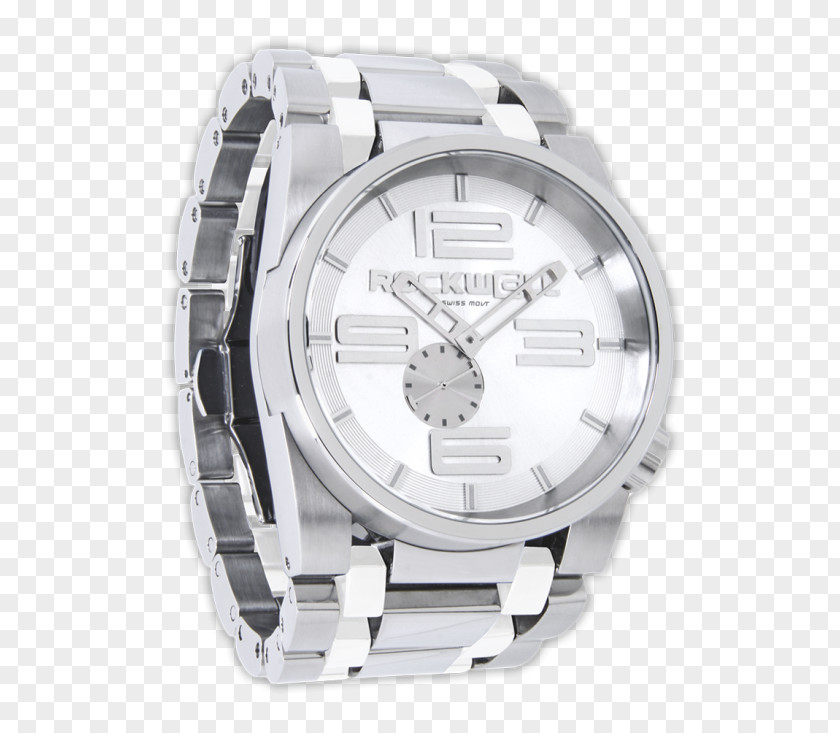 Silver Watch Material Stainless Steel PNG