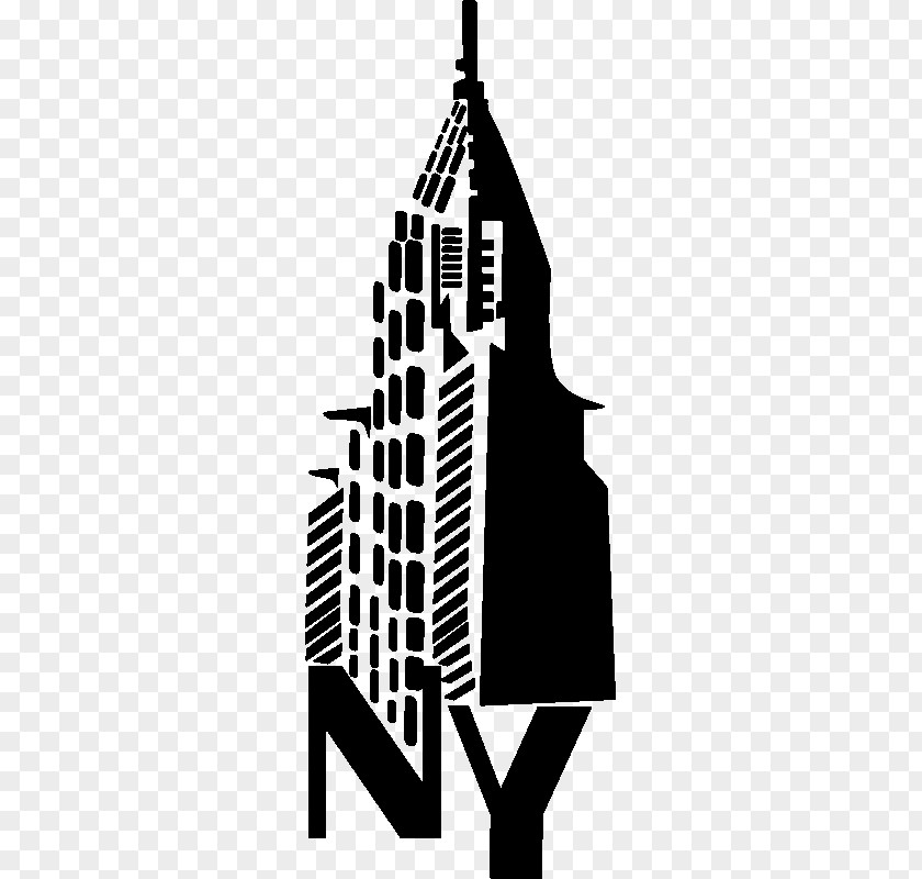 Statue Of Liberty Empire State Building Chrysler Sticker PNG