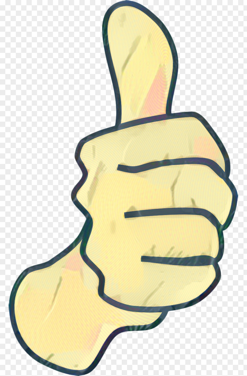 Yellow Finger Internet PNG