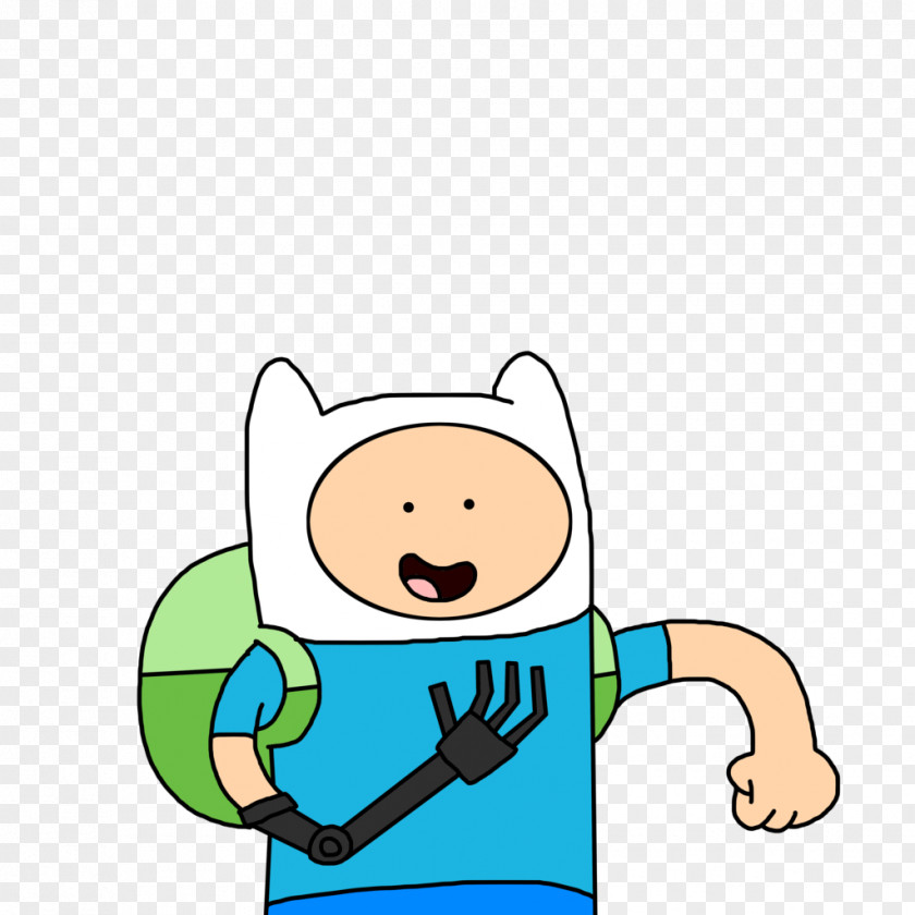 Adventure Time Finn The Human Jake Dog Robotic Arm PNG
