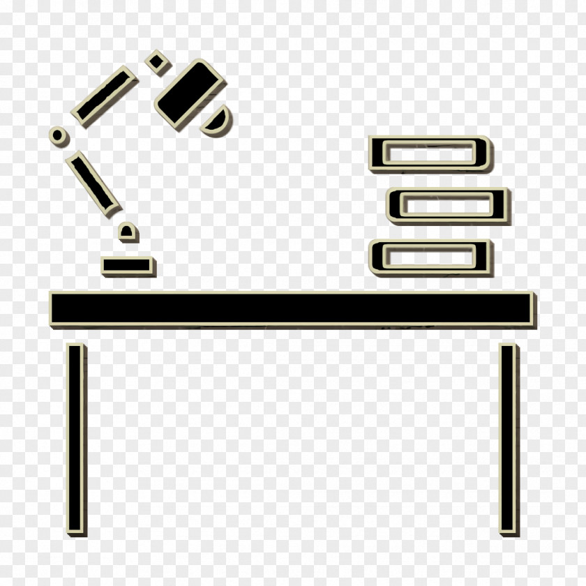 Desk Icon Office Stationery PNG