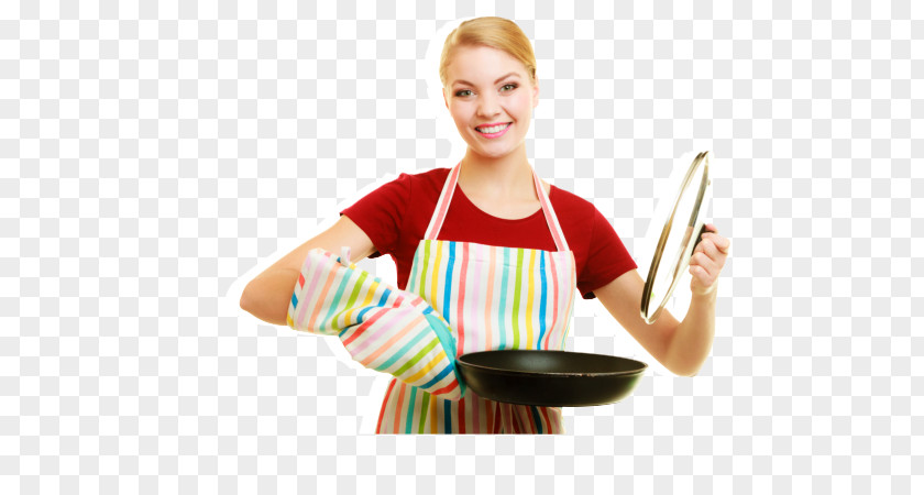 Frying Pan Kitchen Apron Chef Housewife PNG