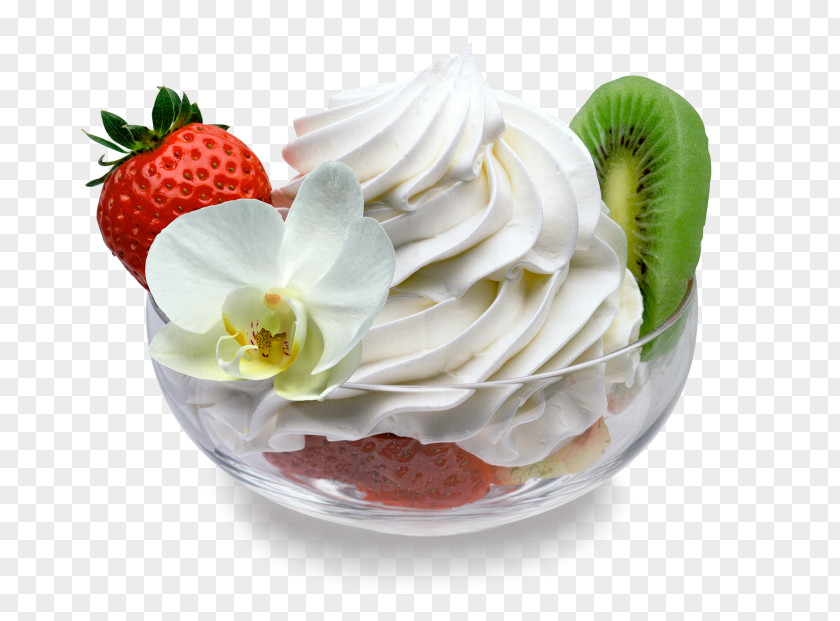 Ice Cream Frozen Yogurt Sundae Chantilly PNG
