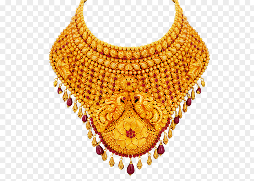 Jewellery Necklace Gold Choker Jewelry Design PNG