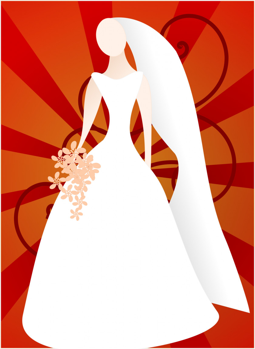 Bride Bridegroom Wedding Dress Clip Art PNG