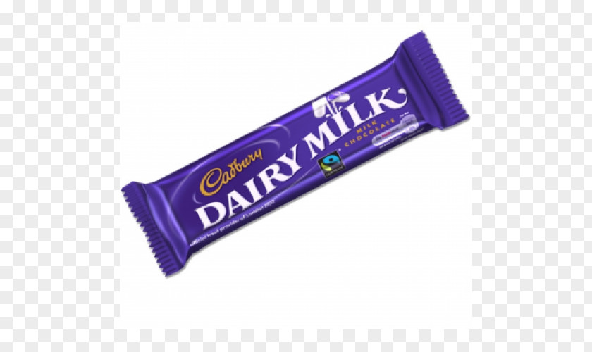 Cadbury Dairy Milk Logo Chocolate Bar Fairtrade (45g) Product PNG