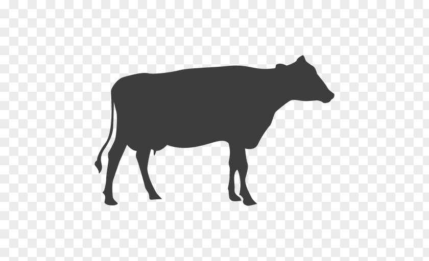 Cow Cattle Silhouette The Yard Milkshake Bar PNG