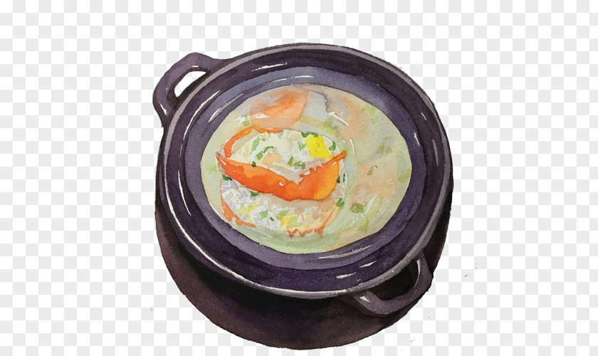 Korean Rice Soup With Hand Painting Material Picture Cuisine Bibimbap Gukbap PNG