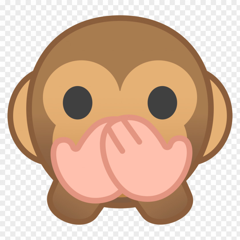 Monkey Three Wise Monkeys Emoji PNG