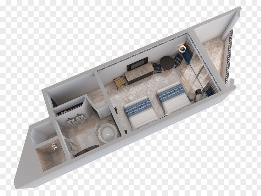 SEA VIEW Cabo San Lucas Hotel Room Floor Plan Bed PNG