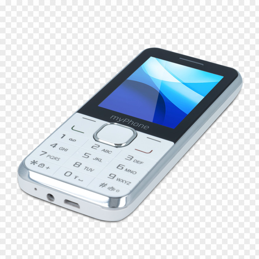 Smartphone Feature Phone MyPhone Classic Bílý Mobilní Telefon Telephone PNG