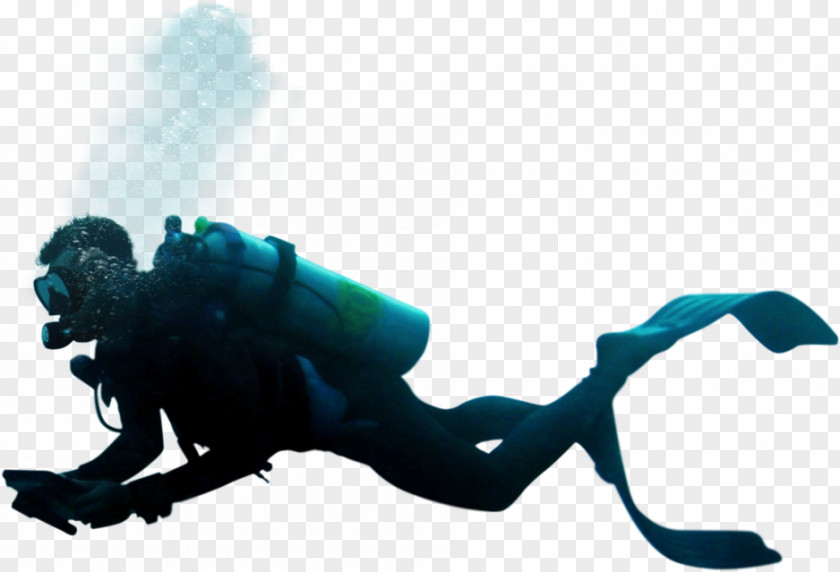 Underwater Diving Scuba Swimming Set Clip Art PNG
