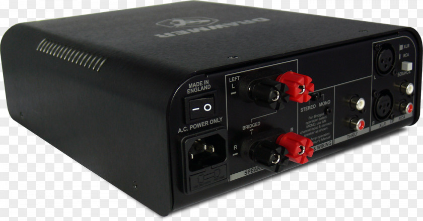 Audio Power Amplifier Electronics Studio Monitor PNG