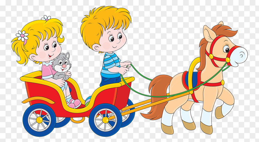 Baby Carriage Horse Pulling Cart Royalty-free Clip Art PNG