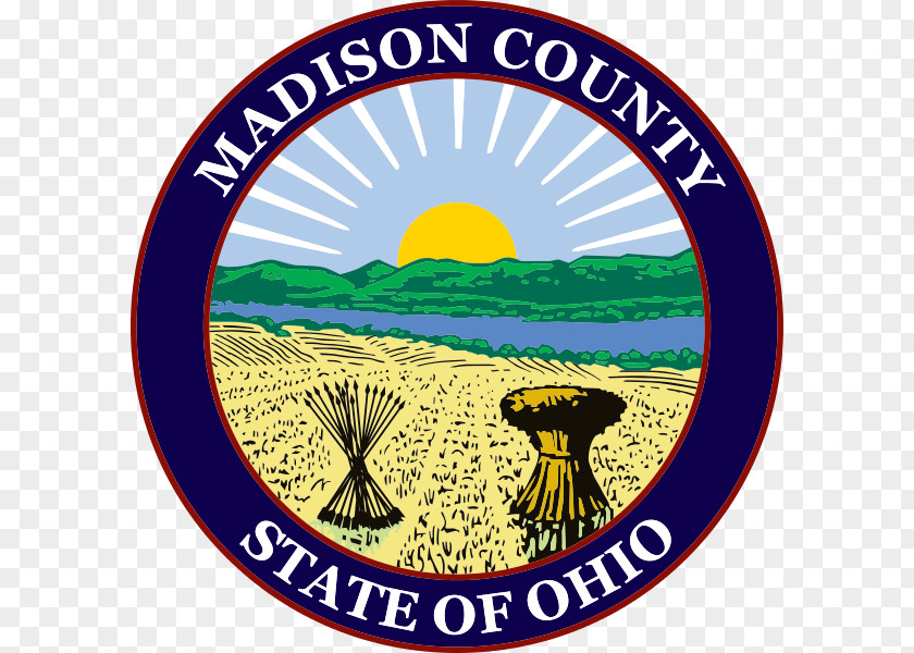 Madison County, Ohio Fulton Wyandot Highland Seal Of PNG