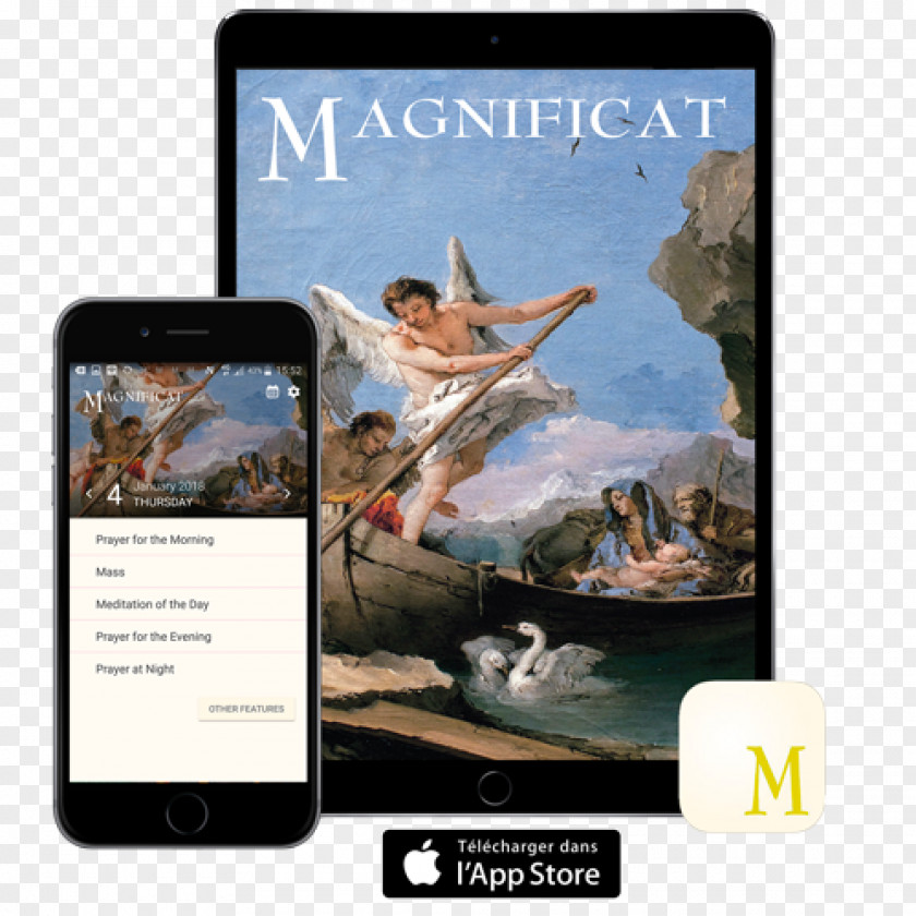 Smartphone Android Angelus Magnificat PNG