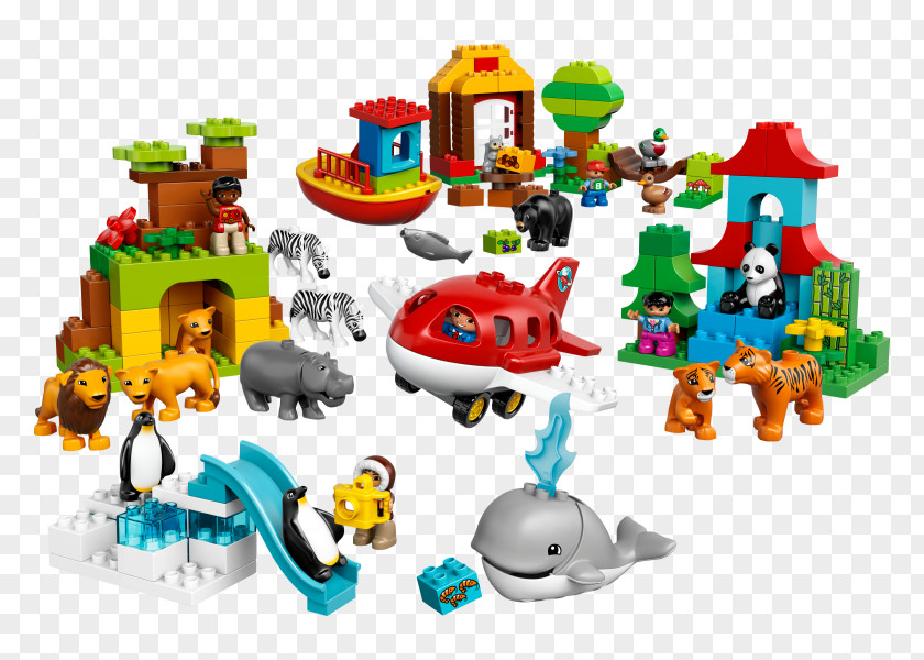 Toy LEGO 10805 DUPLO Around The World Lego Duplo Kiddiwinks Store (Forest Glade House) PNG