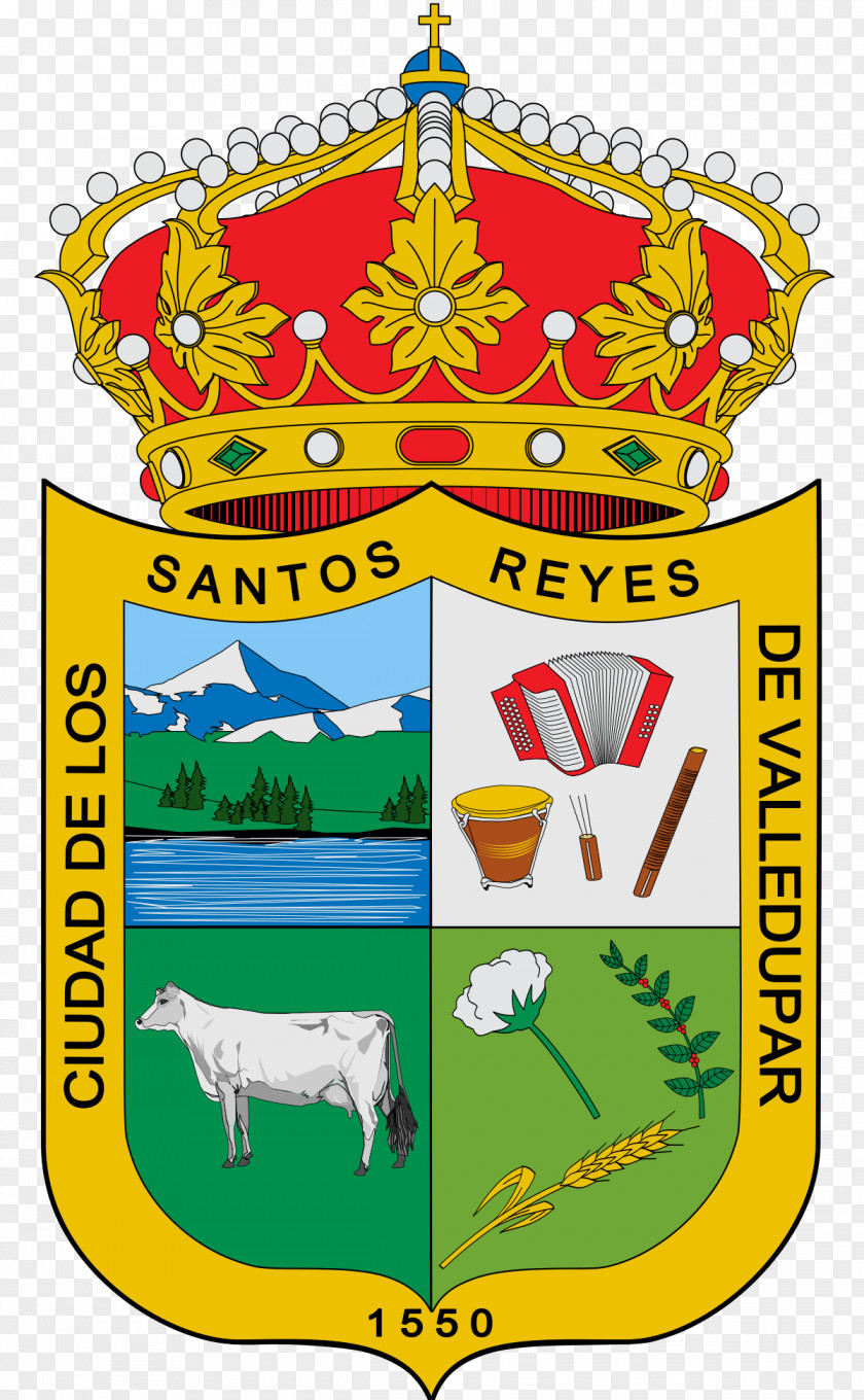 Valledupar Aguachica Escutcheon Coat Of Arms Colombia León PNG