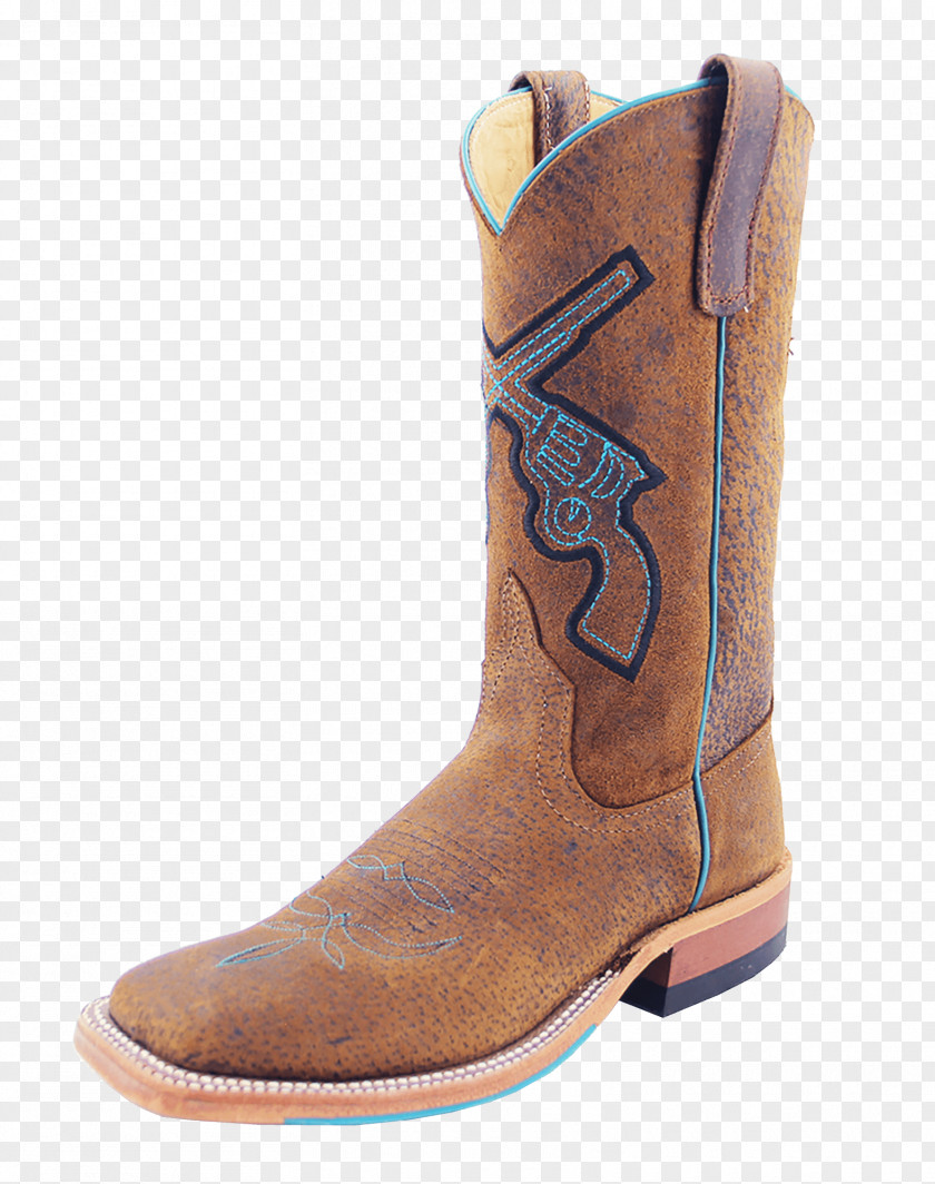 Brown Bean Cowboy Boot Shoe PNG